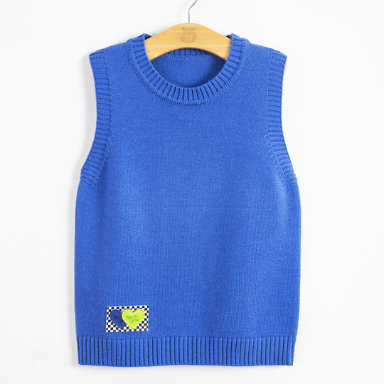 Children's wool vest korean style spring and autumn