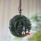 Xinjiang Hotan Jade Guanyin Buddha Jade Pendant