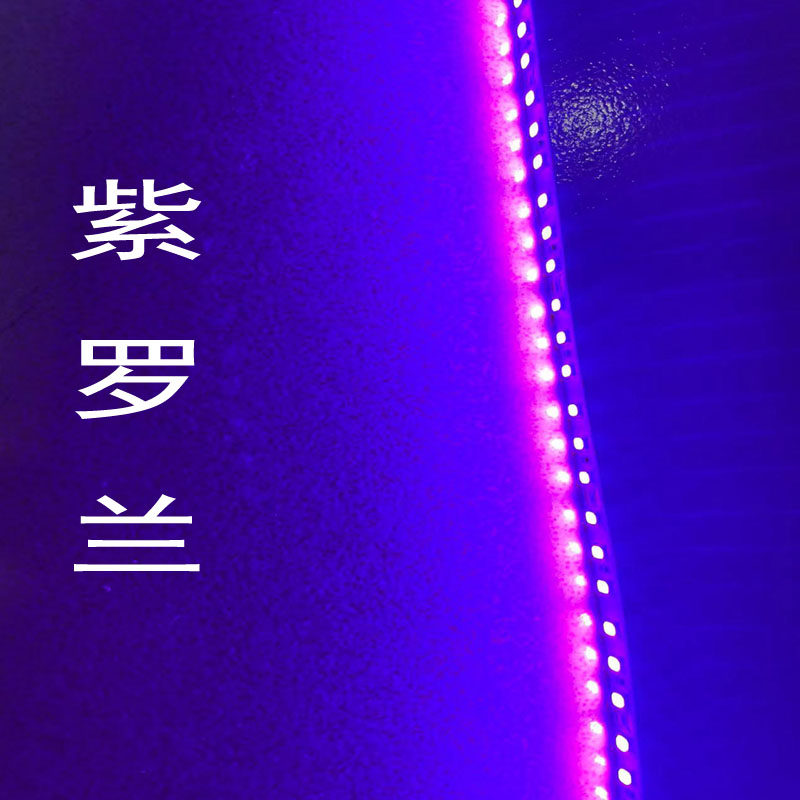 紫罗兰粉紫色灯带 12V/24V2835裸板防水粉紫120珠LED软灯条偏紫,淘宝优惠券,粉丝福利购,淘宝优惠卷