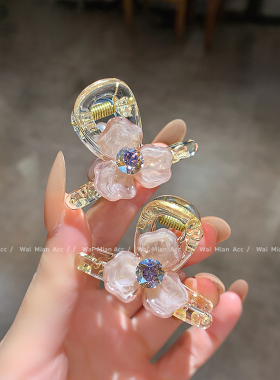 小清新款花朵小抓夹刘海夹