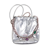 Цепь, сумка через плечо, сумка на одно плечо, небольшая сумка, на цепочке