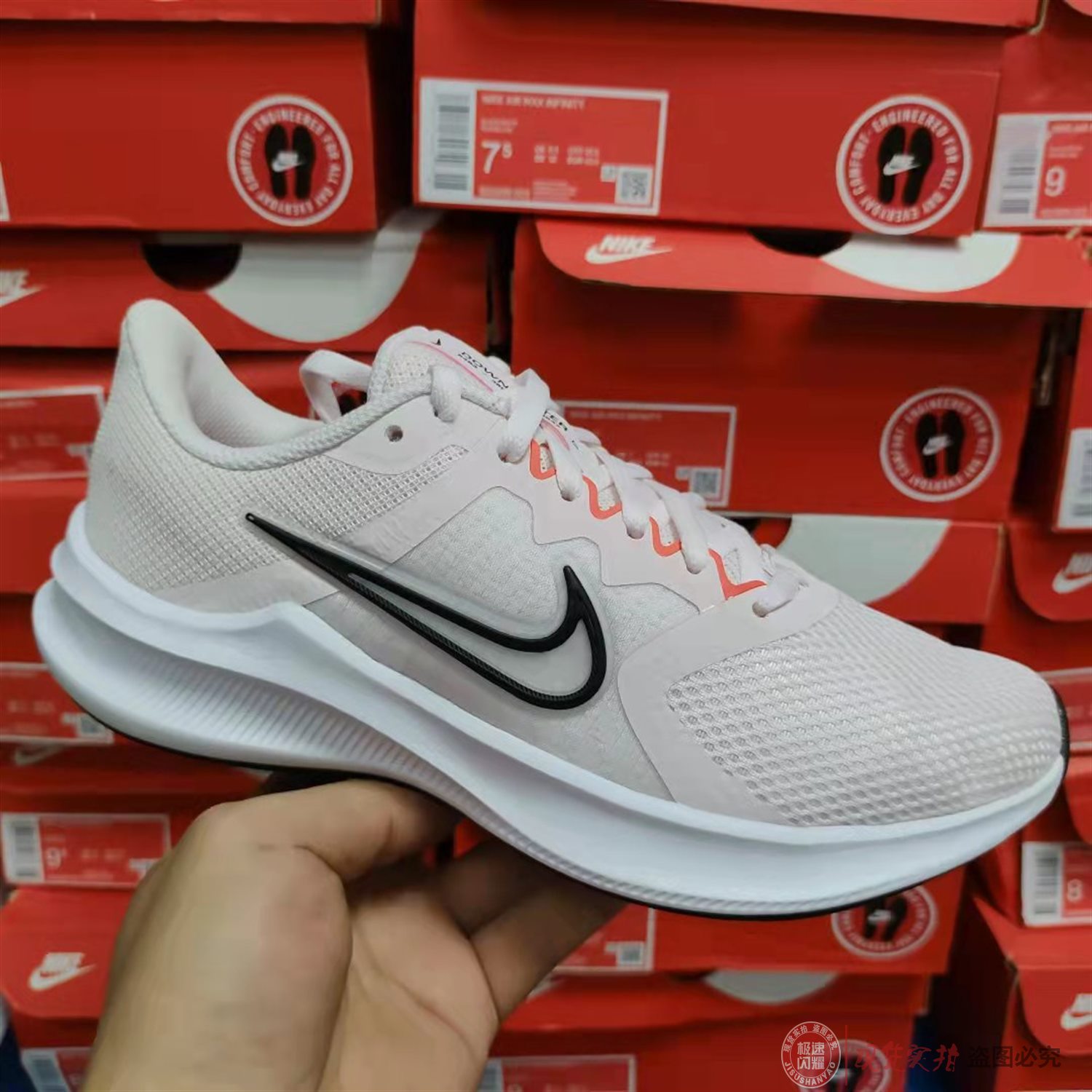 NIKE耐克跑步鞋女鞋新款低帮网面训练鞋CW3413-101-500-601-006