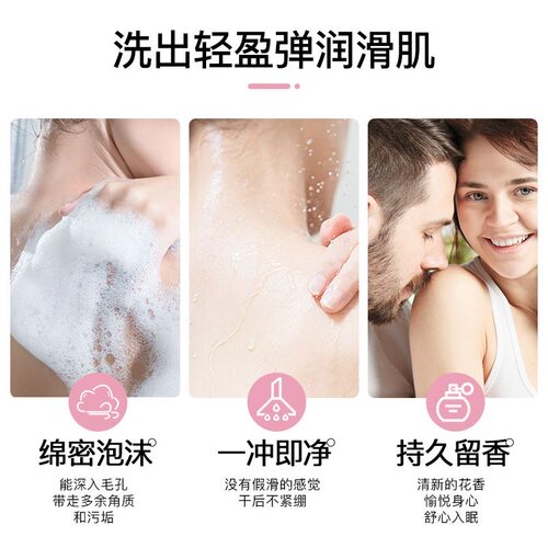 黛维莉法国N°5香水洗发水艾舒缓肌肤香氛沐浴乳诗持久留香美肌 - 图2