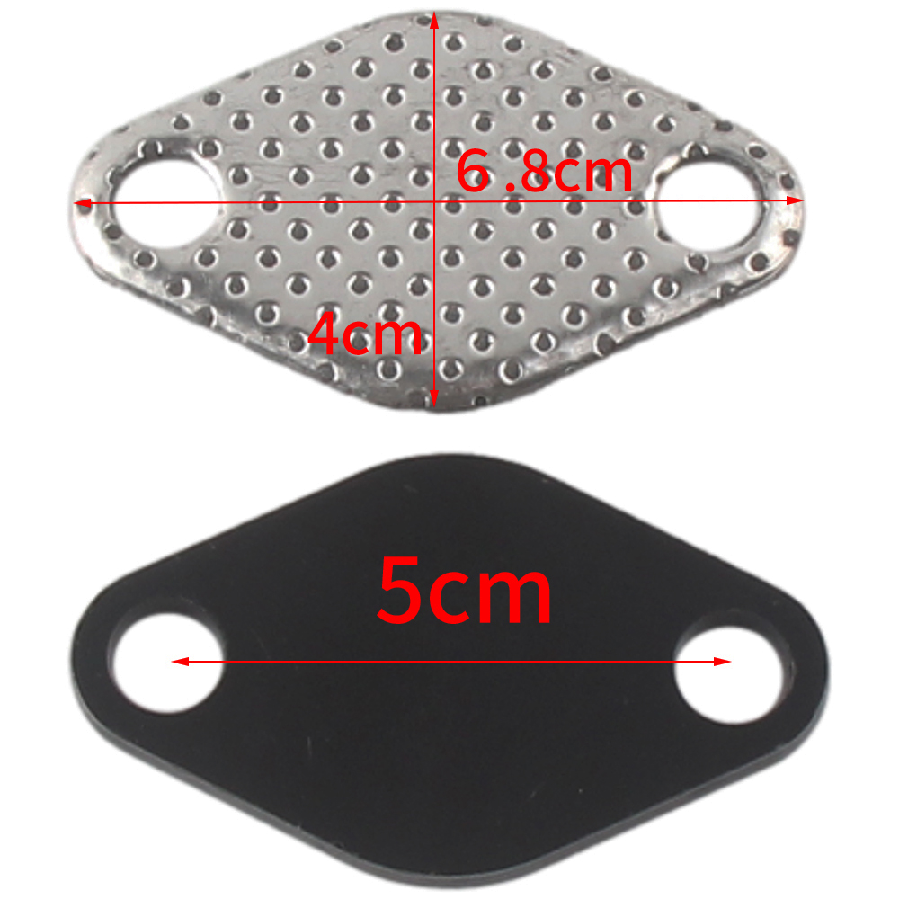 EGR阀挡板堵片废气处理冷垫片适用于宝马E60 E46 318d 320d 330d-图0