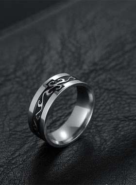 时代少年团刘耀文同款浮雕戒指