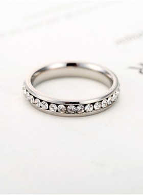 乐队王俊凯同款戒指显ins银色