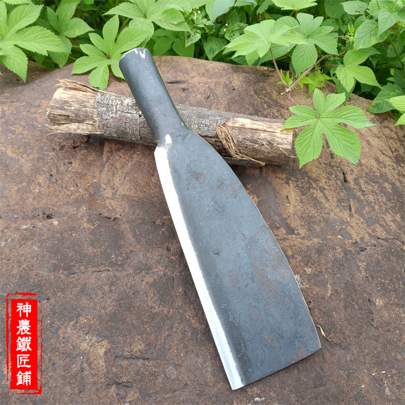 柴刀手工锻打砍树刀砍柴刀砍竹刀破竹刀劈柴加厚农用镰刀手工刀_虎窝淘