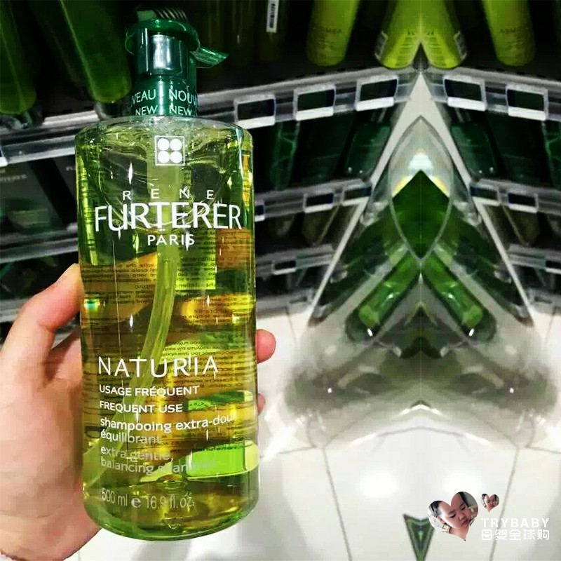法國Rene Furterer馥綠德雅活力豐盈洗髮露500ml改善毛躁持久留香