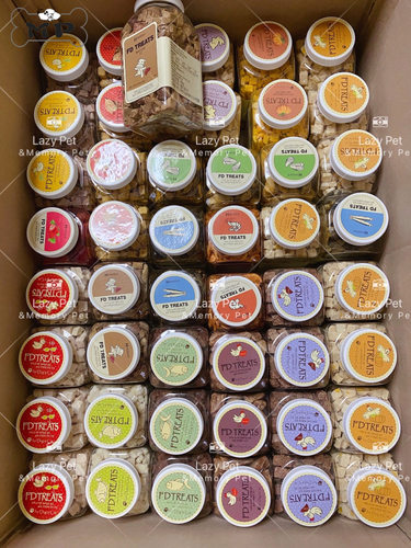 部分现货~韩国正品FD TREATS宠物猫狗零食果蔬鸡鸭牛肉兔肉鱼冻干 - 图1