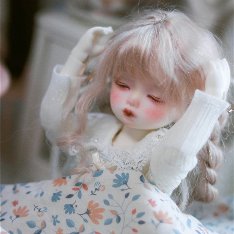 USDOLL原创正版1/6BJD娃娃SD女体人形玩偶6分天使体BB裸娃 小月牙 - 图2