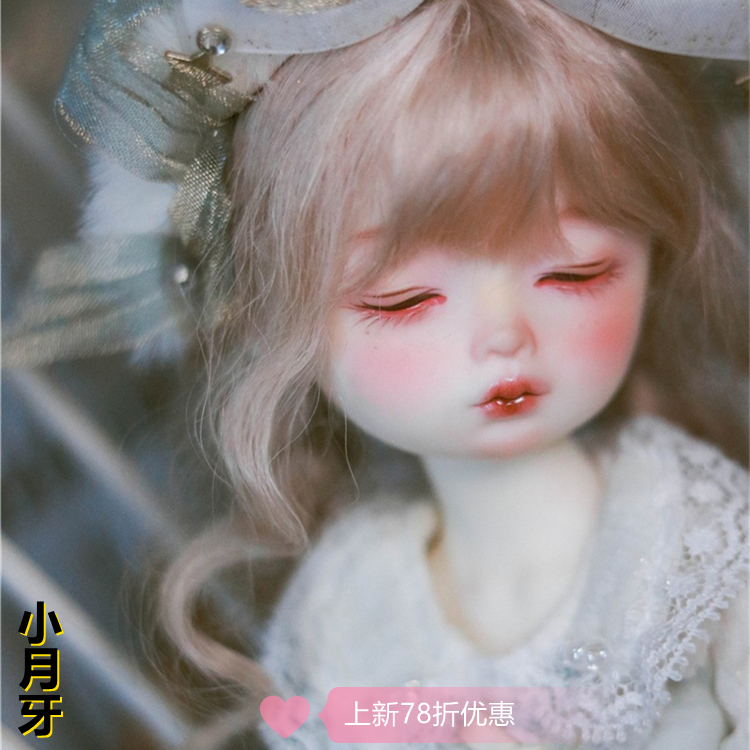 USDOLL原创正版1/6BJD娃娃SD女体人形玩偶6分天使体BB裸娃 小月牙 - 图0
