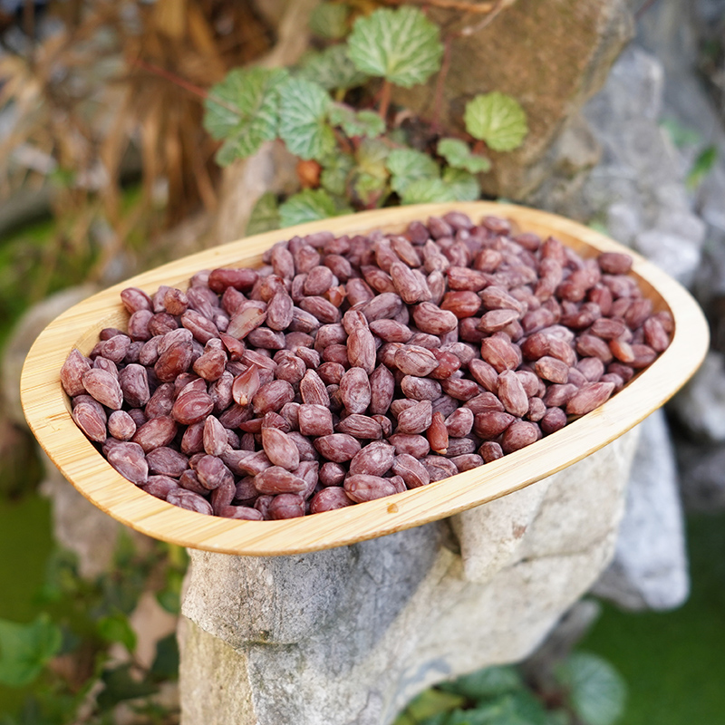 临安天目笋农家水煮五香花生米零食多味红皮花生豆500克袋装临安