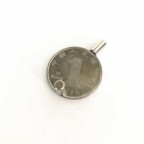 N52 稀土永磁圆形 银色 强磁直径5*10MM 钕铁硼强 磁铁 磁钢 - 图2