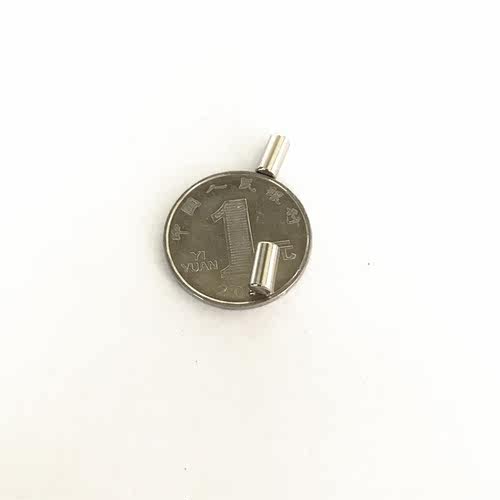 N52 稀土永磁圆形 银色 强磁直径5*10MM 钕铁硼强 磁铁 磁钢 - 图3
