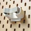 Mop broom storage hole plate