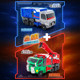 Kabao Car God Burning Beast Storm Ice and Fire Giant Transformation Robot Car Toy King Kong Mecha Little Boy and Child