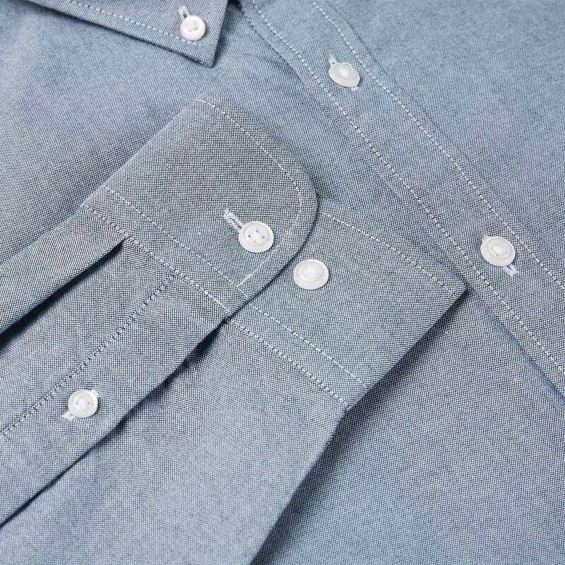 hla /海澜之家男士浅灰纯棉衬衫 海澜之家衬衫