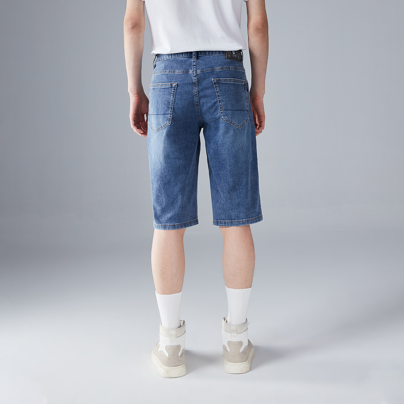 hla /海澜之家三国系列牛仔薄短裤 海澜之家牛仔裤