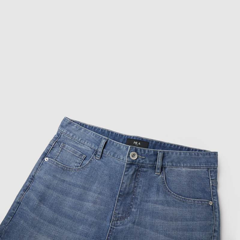 hla /海澜之家power young 23短裤 海澜之家牛仔裤