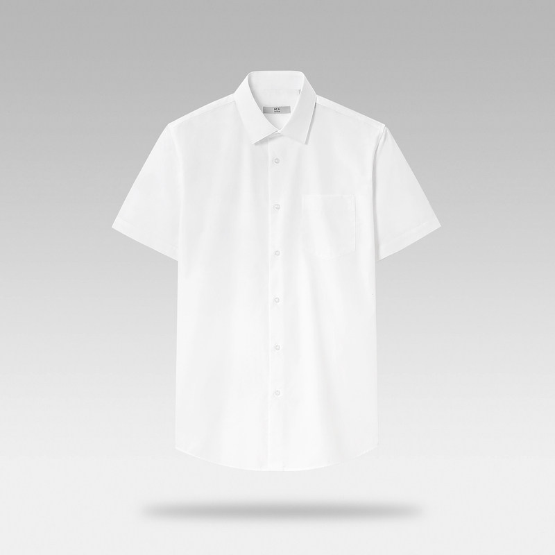 hla /海澜之家商务绅士短袖男衬衫 海澜之家衬衫