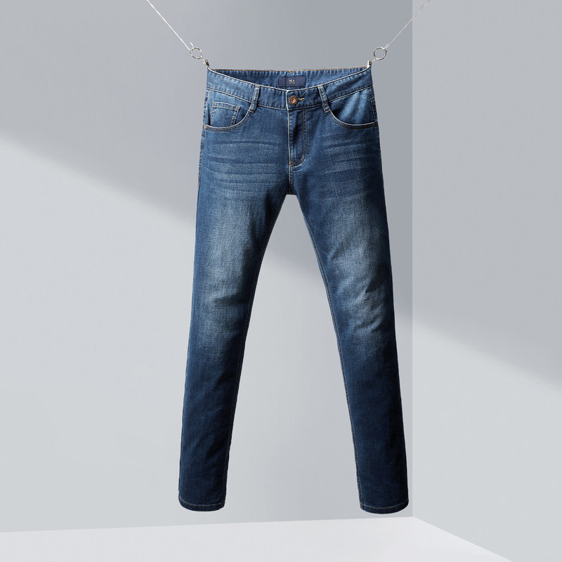 hla /海澜之家简约大方男牛仔裤 海澜之家牛仔裤