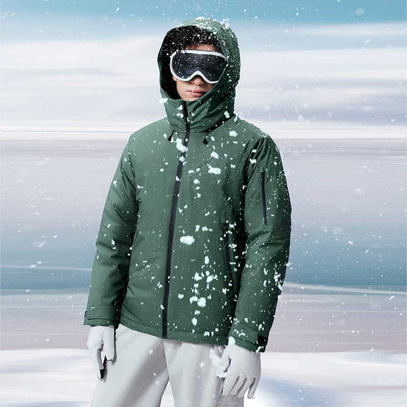 【董事长推荐】海澜之家曾舜晞款羽绒服25冬新极光95绒外套男095A - 图0