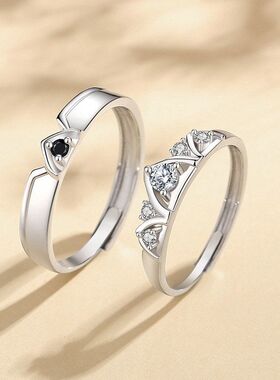 银铭品925百搭皇冠ins公主男女