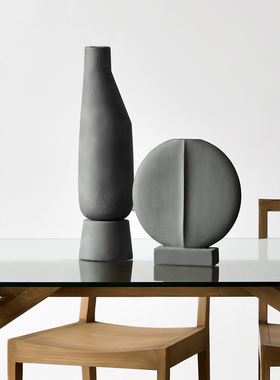 JOLOR陶器摆件北欧日式侘寂客厅