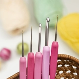 Японский импортный крючок для вязания, плетеный шарф из нержавеющей стали