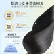 Meidi human hair breathable ear hanging wig