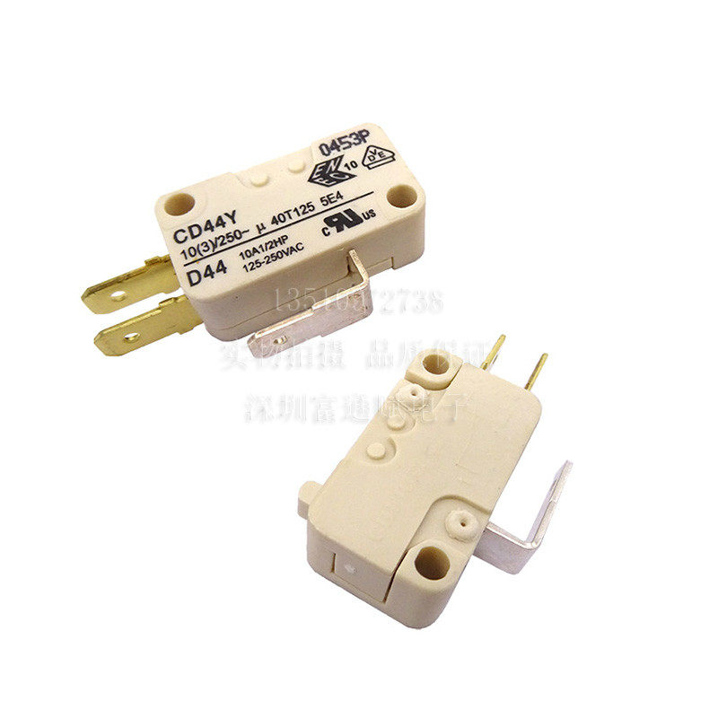德国樱桃CHERRY微动开关 D44电饭锅热水壶CD44Y按键限位开关10A_虎窝淘