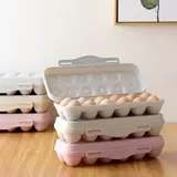 Принесите коробку для яиц с пряжкой. Наружный портативный амортизатор -надежный анти -падение пластиковая поддержка яиц. Холодильник для сохранения свежей коробки для хранения