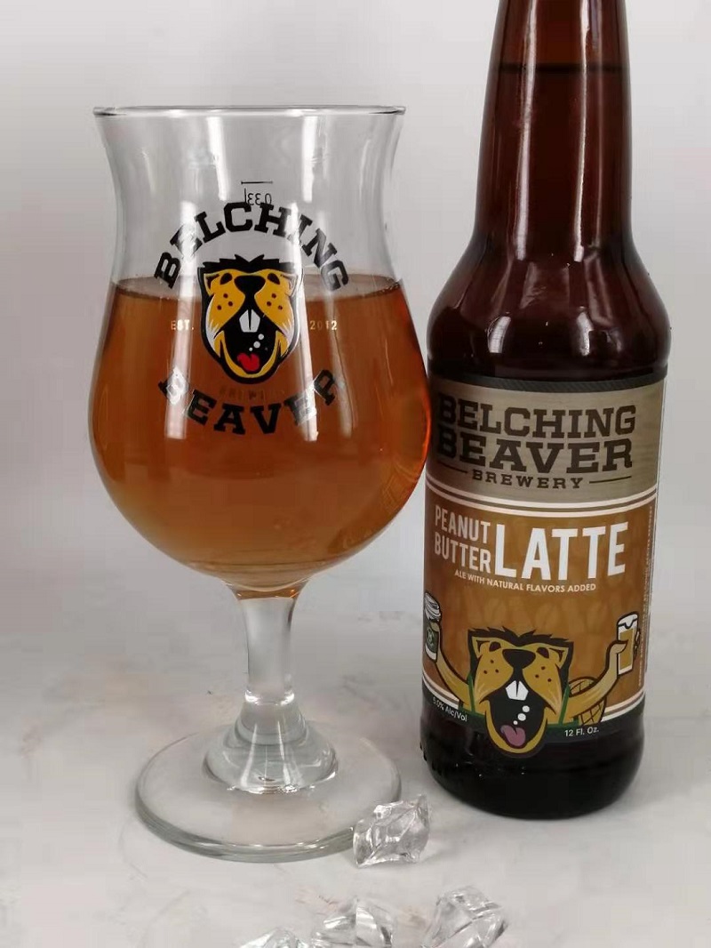 美国进口打嗝海狸BelchingBeaver专用精酿酒杯郁金香啤酒杯品脱杯-图1