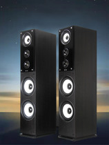 Clear Cabin Living Room Floor Speaker Passive Vertical Home High Power Double 8 Inch Triple Frequency Division Heavy Bass HIFI Pair Box