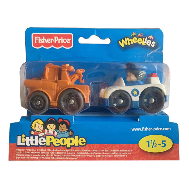 现货FisherPrice费雪Little People18个月以上宝宝益智小车子玩具 - 图3