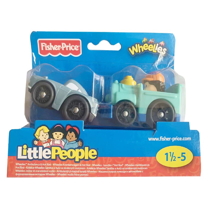 现货FisherPrice费雪Little People18个月以上宝宝益智小车子玩具 - 图2