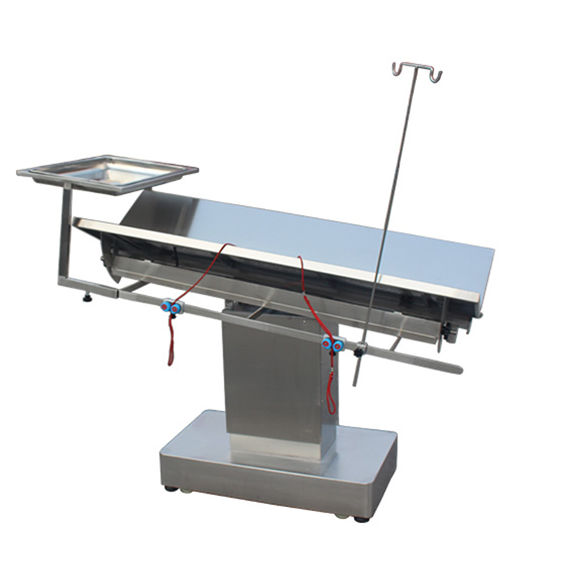 DWV-II型动物手术台宠物医院用304不锈钢恒温升降双向倾斜手术台 - 图3