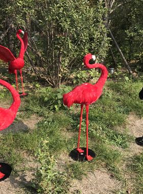 定做鸟类摄影园林舞台装饰摆件