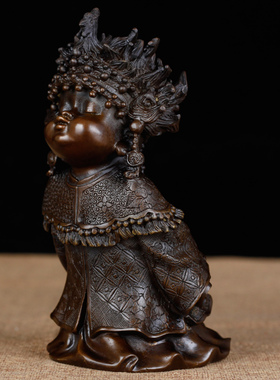 纯铜新婚家居饰品摆件情人节礼品结婚礼物工艺品婚庆铜器礼品摆件