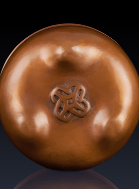 紫铜香炉摆件仿古三足炉工艺品佛堂办公室家用装饰品室内礼品摆件