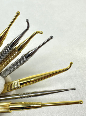 耳穴探针棒耳朵点穴笔工具按穴位