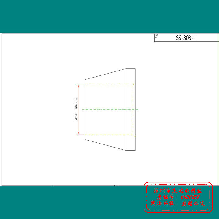 【SS-300-SET】Swagelok世伟洛克 3/16 in.卡套管接头的卡套组件-图2