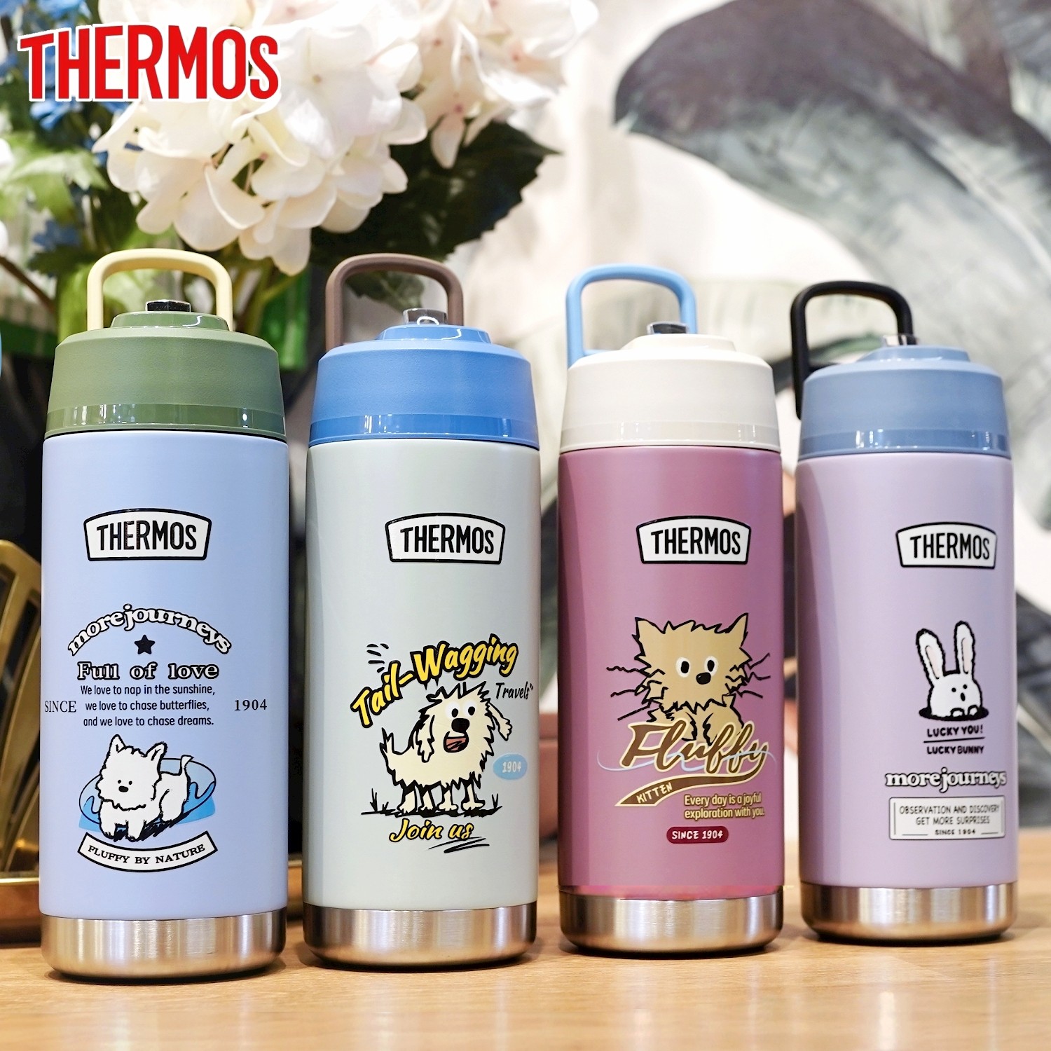 膳魔师儿童保温杯宝宝吸管杯户外大童学生直饮水杯成人随行杯复古,淘宝优惠券,粉丝福利购,淘宝优惠卷