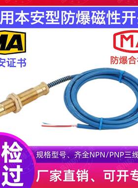 KGE27矿用位置磁性感测器防爆磁性接近开关煤安防爆磁性开关