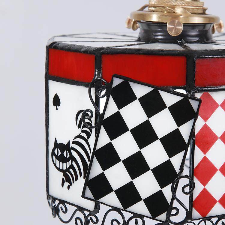 [爱丽丝梦游仙镜] 美式儿童房吊灯复古玻璃可爱卡通卧室床头灯具,淘宝优惠券,粉丝福利购,淘宝优惠卷