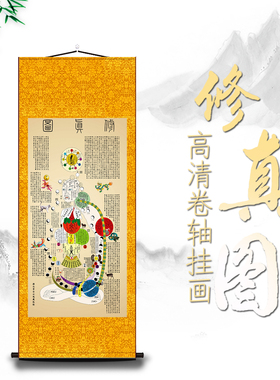 黄帝内经图道家修真图火候图