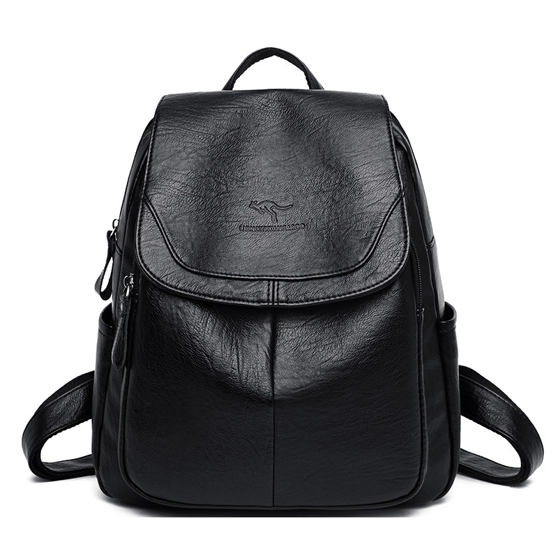 2020新款大容量真皮妈咪包双肩包 金致女人高档皮具厂家店双肩背包