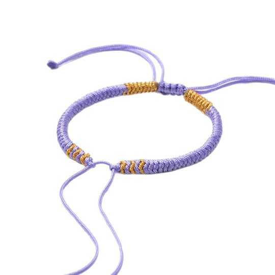 红绳半成品编织手绳宝宝儿童学生diy可穿珠子饰品配饰本命年手链