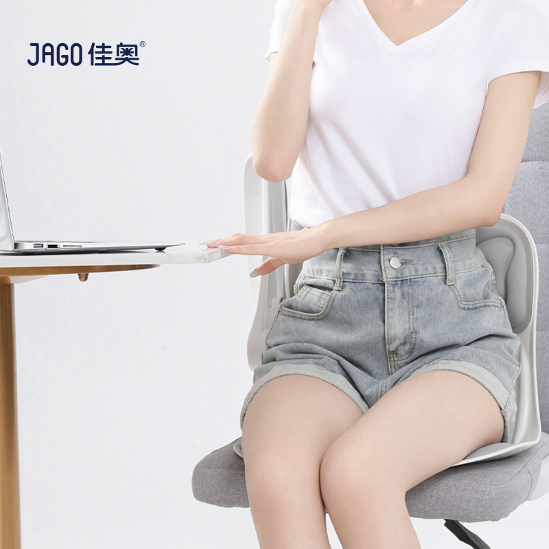 佳奥人体工学坐靠一体护腰坐垫办公室腰靠座椅靠垫久坐腰靠垫神器