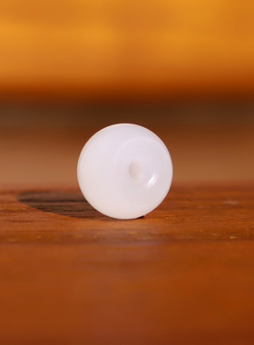 远廷新疆和田白玉散珠YG2隔珠